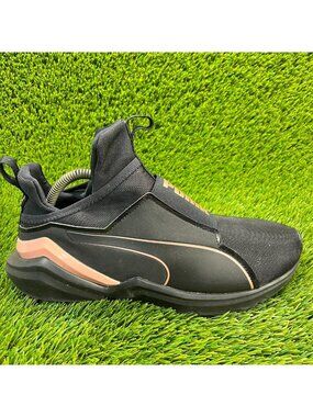 Puma Fierce 2 Womens Size 9.5 Black Athletic Running Walking Shoes Sneakers